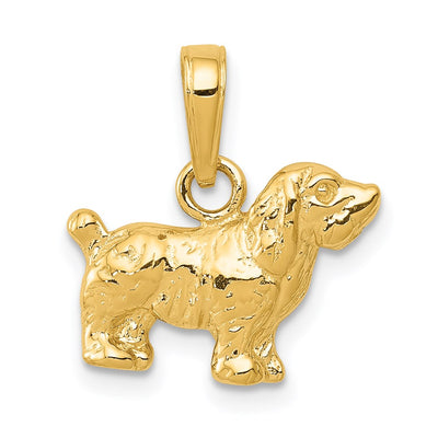 14K gold pendant