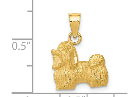 14k Yellow Gold Pendants Style K3432 - Classique Jewelry Inc.