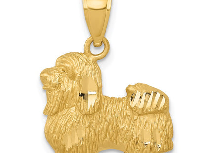 14K gold pendant