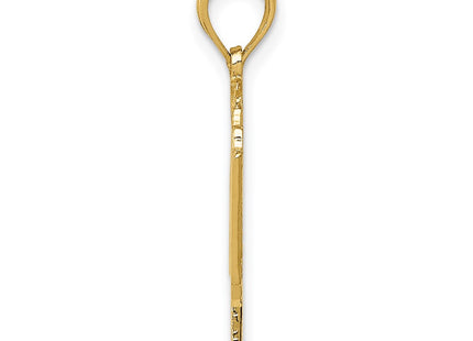 14k Yellow Gold Pendants Style K3506 - Classique Jewelry Inc.