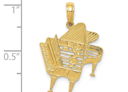 14k Yellow Gold Pendants Style K3506 - Classique Jewelry Inc.