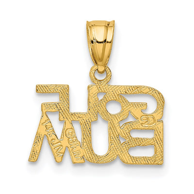 14K GOLF BUM Charm