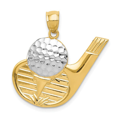 14K gold pendant