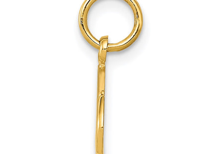 14K gold charm, alternate view
