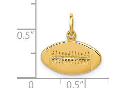 14K gold charm, further view