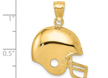 14K gold pendant, further view