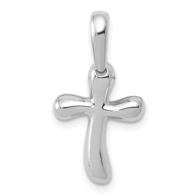 14k White Gold Pendants Style K366 - Classique Jewelry Inc.