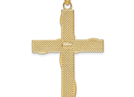 14k Yellow & Rhodium Pendants Style K3677 - Classique Jewelry Inc.