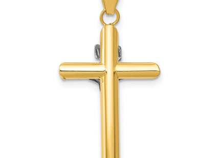 14k Two-tone Pendants Style K3722 - Classique Jewelry Inc.