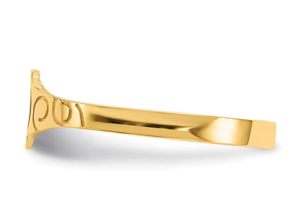 14k Yellow Gold Rings Style K3849 - Classique Jewelry Inc.