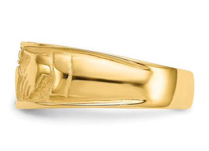 14k Yellow Gold Jewelry Style K3854 - Classique Jewelry Inc.