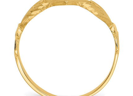 14k Yellow Gold Rings Style K3856 - Classique Jewelry Inc.
