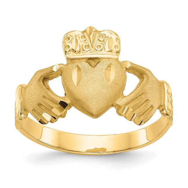 14k Yellow Gold Rings Style K3856 - Classique Jewelry Inc.