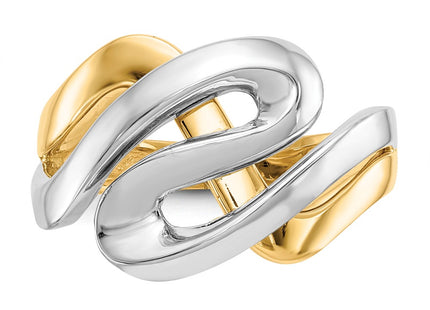 14k Two-tone Rings Style K3858 - Classique Jewelry Inc.