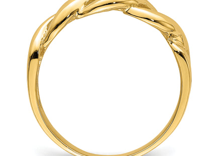 14K Freeform Knot Ring