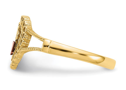 14k Two-tone Rings Style K3883 - Classique Jewelry Inc.