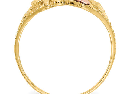 14k Two-tone Rings Style K3884 - Classique Jewelry Inc.