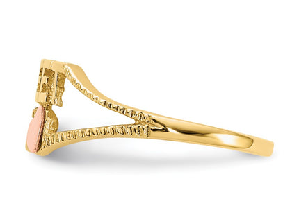 14k Two-tone Rings Style K3884 - Classique Jewelry Inc.