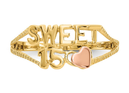 14k Two-tone Rings Style K3884 - Classique Jewelry Inc.