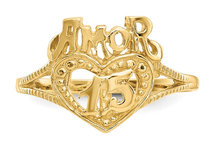 14k Yellow Gold Rings Style K3885 - Classique Jewelry Inc.