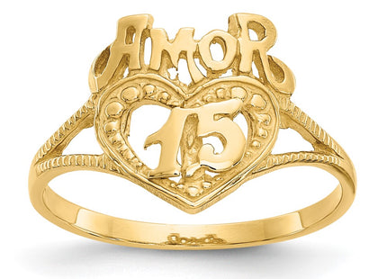 14k Yellow Gold Rings Style K3885 - Classique Jewelry Inc.