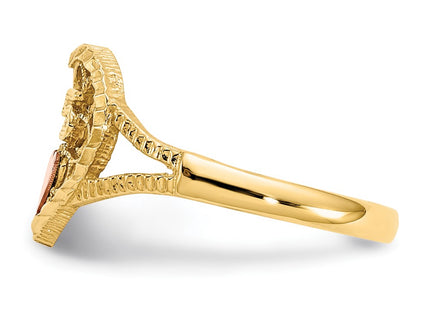 14k Two-tone Rings Style K3886 - Classique Jewelry Inc.