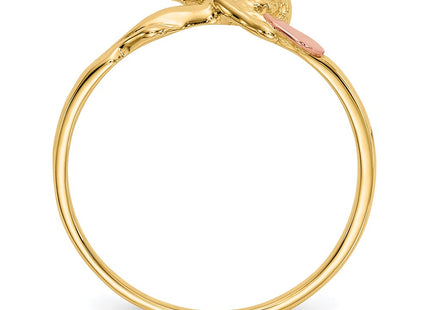 14k Two-tone Rings Style K3891 - Classique Jewelry Inc.