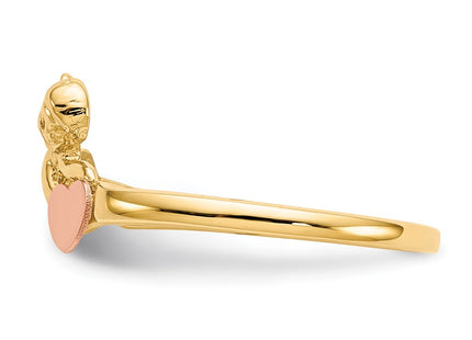 14k Two-tone Rings Style K3891 - Classique Jewelry Inc.