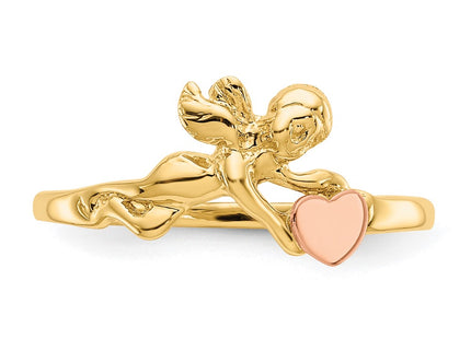 14k Two-tone Rings Style K3891 - Classique Jewelry Inc.