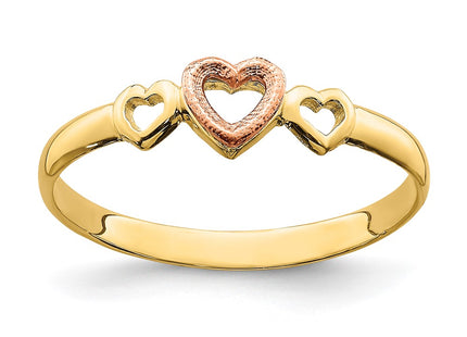 14k Two-tone Rings Style K3899 - Classique Jewelry Inc.