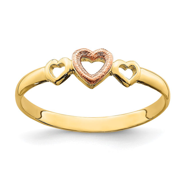 14k Two-tone Rings Style K3899 - Classique Jewelry Inc.