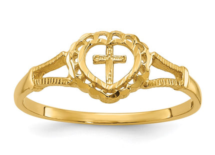 14k Yellow Gold Rings Style K3936 - Classique Jewelry Inc.