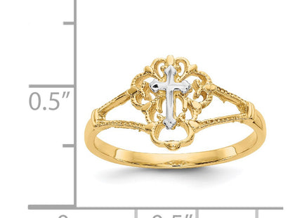 14k Two-tone Rings Style K3939 - Classique Jewelry Inc.