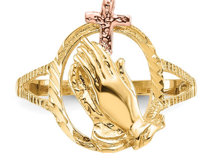 14k Two-tone Rings Style K3965 - Classique Jewelry Inc.