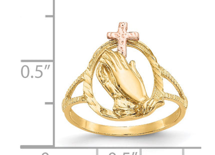 14k Two-tone Rings Style K3965 - Classique Jewelry Inc.