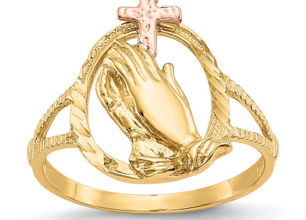 14k Two-tone Rings Style K3965 - Classique Jewelry Inc.