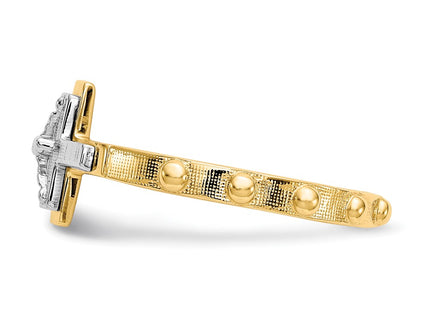 14k Two-tone Rings Style K3967 - Classique Jewelry Inc.