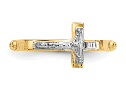 14k Two-tone Rings Style K3967 - Classique Jewelry Inc.