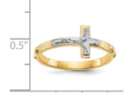 14k Two-tone Rings Style K3967 - Classique Jewelry Inc.