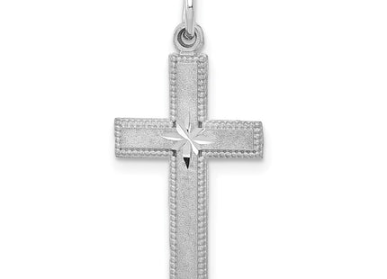 14k White Gold Pendants Style K397 - Classique Jewelry Inc.