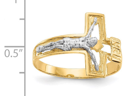 14k Two-tone Rings Style K3971 - Classique Jewelry Inc.