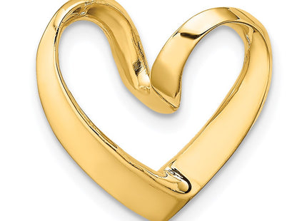 14K gold heart chain