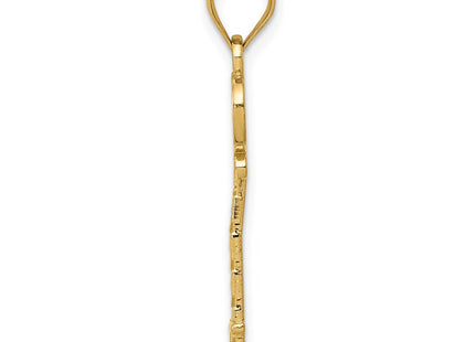 14k Yellow Gold Pendants Style K4036 - Classique Jewelry Inc.