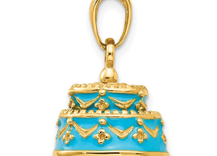 14k Yellow Gold Pendants Style K4057 - Classique Jewelry Inc.