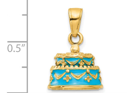 14k Yellow Gold Pendants Style K4057 - Classique Jewelry Inc.