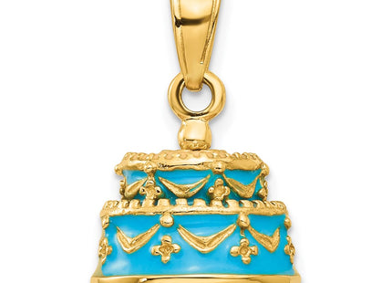 14k Yellow Gold Pendants Style K4057 - Classique Jewelry Inc.