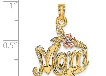 14k Two-tone Pendants Style K4069 - Classique Jewelry Inc.