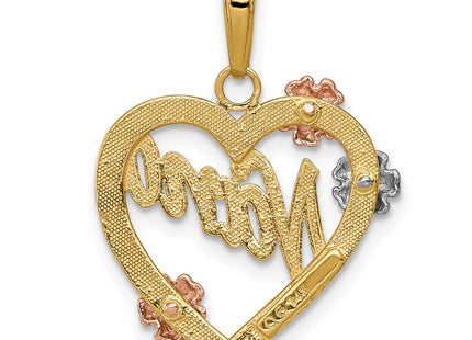 14k Tri-Color Pendants Style K4083 - Classique Jewelry Inc.