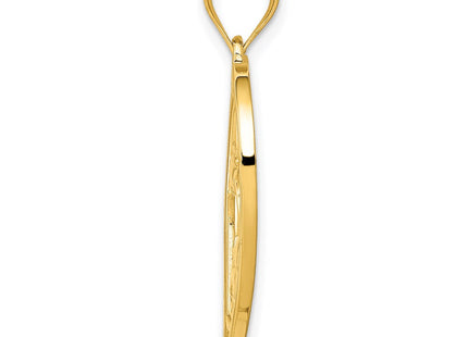 14k Yellow Gold Pendants Style K4088 - Classique Jewelry Inc.