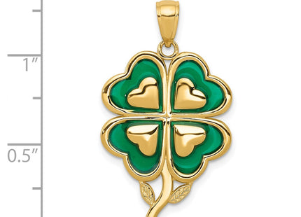14k Yellow Gold Pendants Style K4099 - Classique Jewelry Inc.